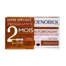 Oenobiol Autobronzant Peau Claire Et Sensible 2x30 Capsules