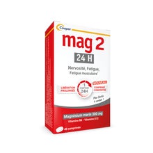 Mag 2 24H Magnésium Marin 40 Comprimés