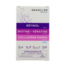 Granions Complexe Beauté Peau Cheveux Ongles 60 Comprimés
