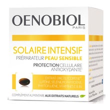 Oenobiol Solaire Intensif Préparateur Peau Sensible 30 Capsules