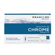 Granions De Chrome 200µg/4ml 30 Ampoules