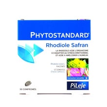 Pileje Phytostandard Rhodiole Safran 30 Comprimés