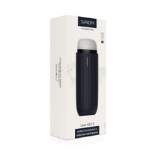 Svakom Sam Neo 2 Interactive Sucking Vibrating Masturbator Blue