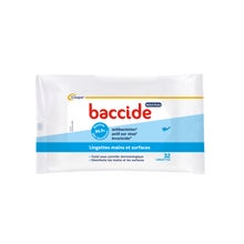 Baccide Lingettes Mains et Surfaces 32 Unités