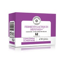 Giphar Ferments Lactiques Défenses+ 30 Gélules