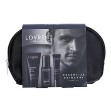 Lovrén For Men Travel Kit Crème + Gel Visage + Contour des Yeux