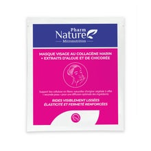 Pharm Nature Micronutrition Masque Visage Collagène Marin 1ut
