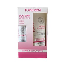 Topicrem Duo Soin Crème Mains Ultra Hydratant 50ml + Stick Lèvres 4g