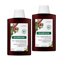 Klorane Shampooing Fortifiant & Stimulant 2x400ml