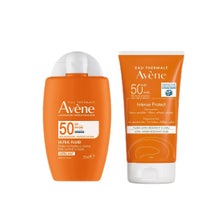 Avène Pack Solaire Ultra Fluid Ultra Mat SPF50 50ml + Intense Protect SPF50+ 150ml