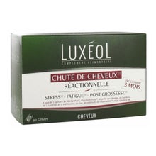 Luxéol Chute De Cheveux Réactionnelle 90 Gélules