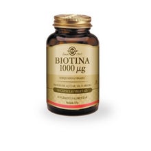 Solgar Biotine 1000Mcg (Vitamine B8) 50 gélules Végétales
