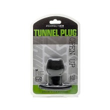 Perfect Fit Brand Tunnel Plug Silicone Noir M 1ut