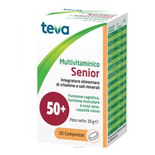 Teva Teva Multivitamine Senior 30 Comprimés