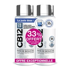 CB12 White Bain De Bouche 2x250ml