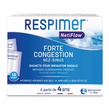 Respimer Netiflow Irrigation Nasale Recharge 16 Sachets