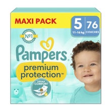 Pampers Premium Protection Taille 5 76 Couches
