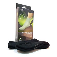 W.W.O. 1552 Chaussette Diabétique Noir Taille 39/40 1 Paire