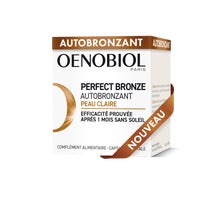 Oenobiol Perfect Bronze Autobronzant Peau Claire 30 Capsules