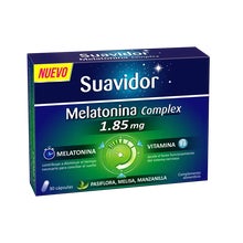 Suavidor Melatonina Complex 1.85mg 30comp