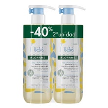 Klorane Bébé Gel Lavant Doux 2x500ml