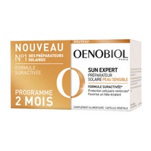 Oenobiol Solaire Intensif Préparateur Peau Sensible 2x30 Capsules