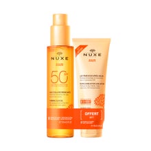 Nuxe Sun Pack Huile Solaire SPF50 + Lait Fraîcheur Après-Soleil