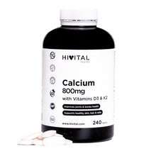 Hivital Foods Calcium 800mg D3 et K2 240comp
