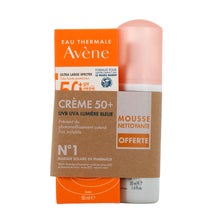 Avène Pack Crème Solaire SPF50+ 50ml + Mousse Nettoyante 50ml