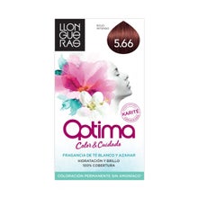 Teinture pour cheveux Llongueras Optima N5.66 Intense Red 1ud