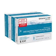Granions ' Décontractant Musculaire Lot De 2x30 Ampoules