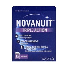 Novanuit Triple Action 30 Comprimés