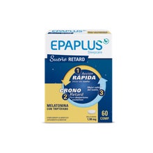 Epaplus Melatonin Forte + 1,98mg et Tryptophan 60caps