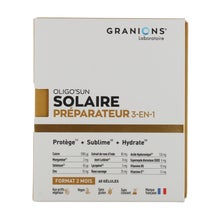 Granions Oligo'sun Solaire Préparateur 3 en 1 60 Gélules