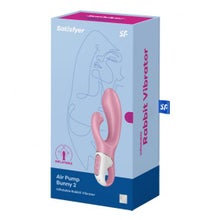 Satisfyer Air Pump Bunny 2 Rose Antique 1ut