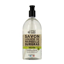 Mkl Savon Liquide de Marseille Neutre Surgras Sans Parfum 1l