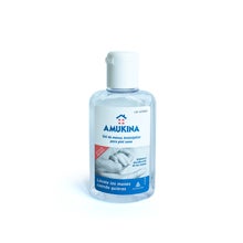 Gel pour les mains sans eau Amukina 80ml