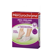 Mercurochrome Masque Exfoliant Pedi-Peeling 1 Paire