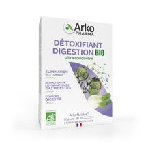 Arkopharma Arkofluides Détoxifiant digestion BIO 20 ampoules