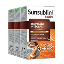 Nutreov Sunsublim Solaire Bronzage Intégral 3x30caps