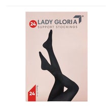 Gloria Med Lady Gloria 24 Bas PO Noir T4 1 Paire
