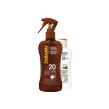 Pack Babaria Huile de noix de coco SPF20+ + Aloe Vera Après Soleil