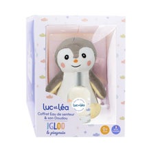 Luc Et Léa Coffret Peluche Pingouin + Eau de Senteur 50ml