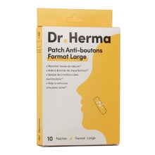 Dr. Herma Patch Anti-Boutons Format Large 10 Patches