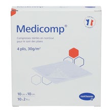 Medicomp Compresse Stérile 10x10cm 20uts