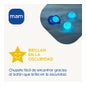 Mam Sucette en silicone Nuit parfaite +6m Bleu 1ud