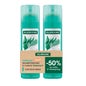 Klorane Shampooing Sec Ortie Cheveux Gras Châtains à Bruns 2x150ml