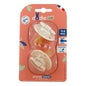 Dodie Gaia Set Sucettes Rondes Caoutchouc Sable 0-6m 2 Unités