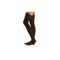 Maries long bas blindé blindé A-F compression normale noir taille 2