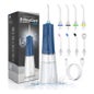 Irrigateur Dentaire Portable Aquapik UltraCare Plus 8 Embouts 5 Modes 300 ml (Bleu)